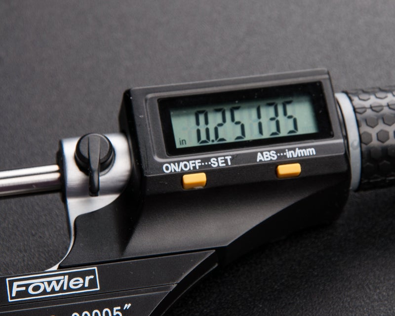 Fowler 54-860-002-1, Digital Coolant Resistant Micrometer with 1-2"/25-50mm Measuring Range - Image 2