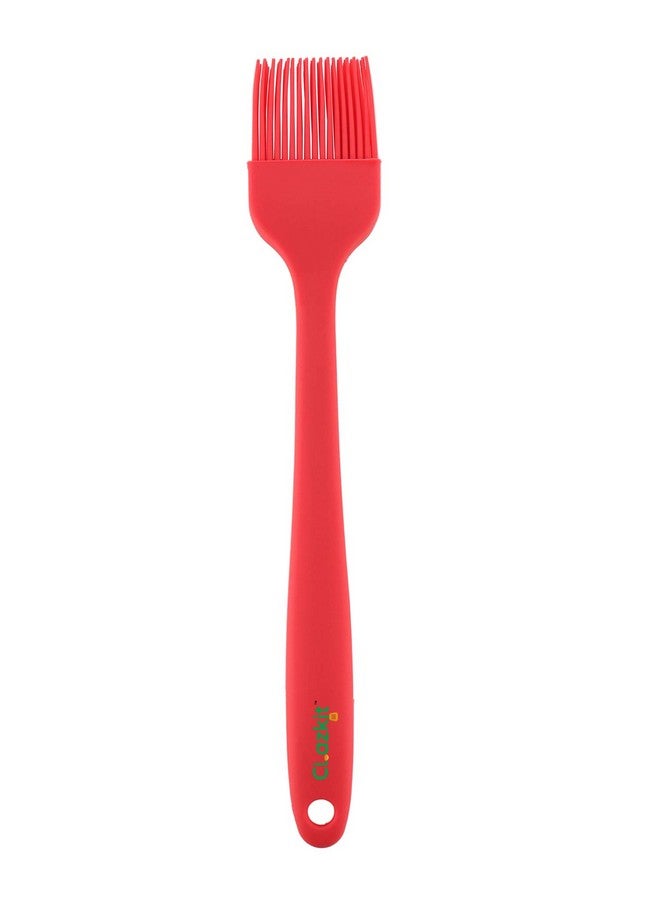 Clazkit - YH670 Silicone Steel Basting Brush, Red - Image 3