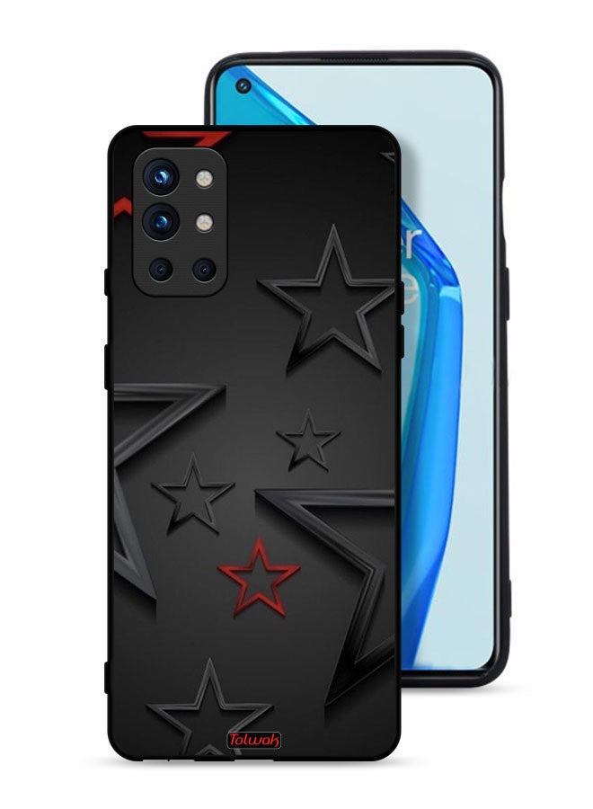 Tolwak OnePlus 9R 5G Protective Case Cover Stars Pattern - Image 1