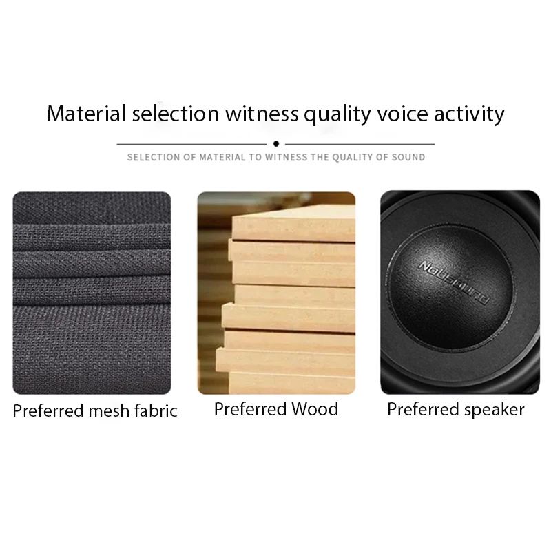 Nobsound Sw-80 10-Inch Active Super Bass High Power Speaker, Black - Image 4