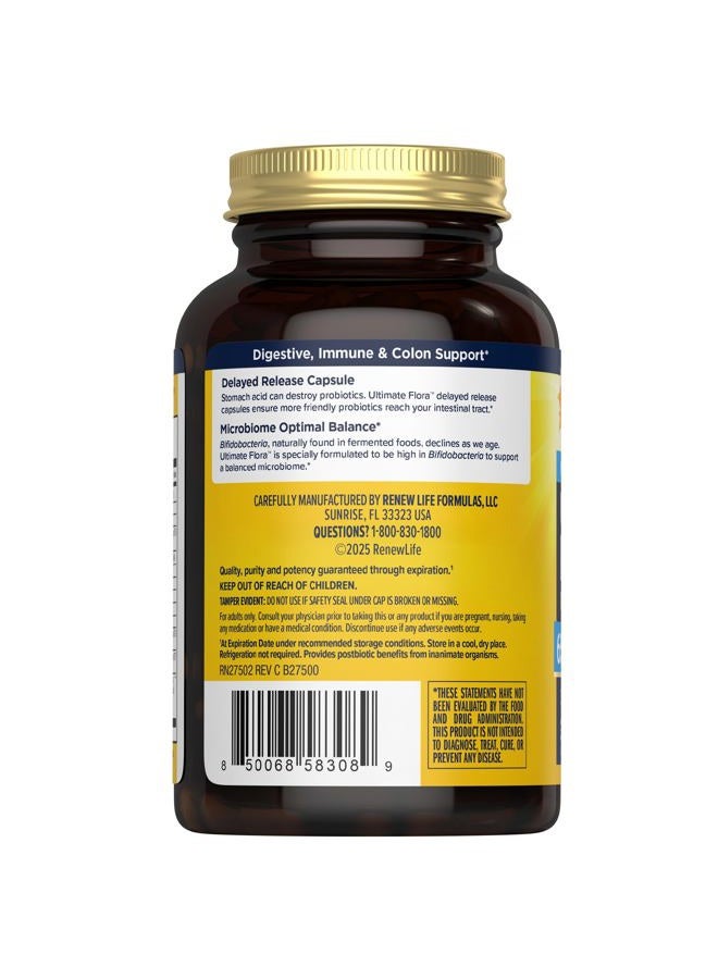 RENEW LIFE Once Daily Flora Men's 55 Billion 30ct, 30 CT - Image 3
