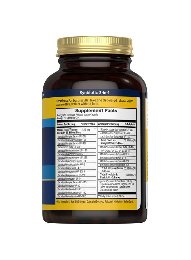 RENEW LIFE Once Daily Flora Men's 55 Billion 30ct, 30 CT - Image 2