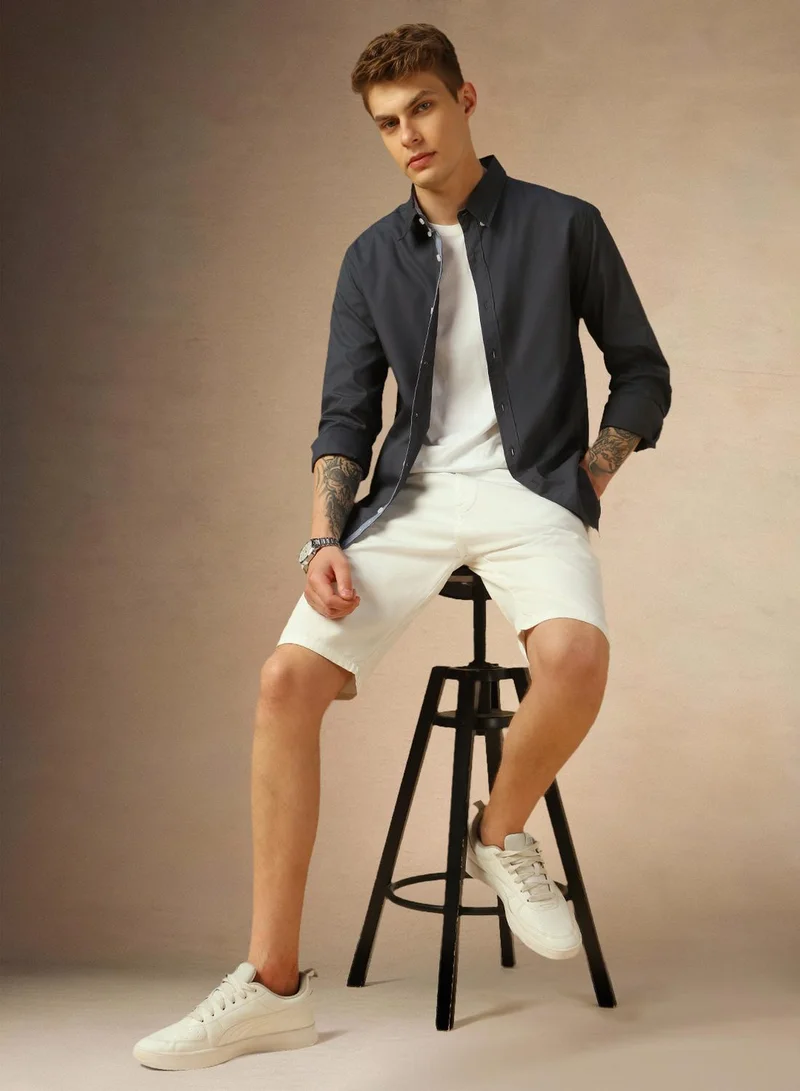 Dennis Lingo Grey Shirt For Men For Men