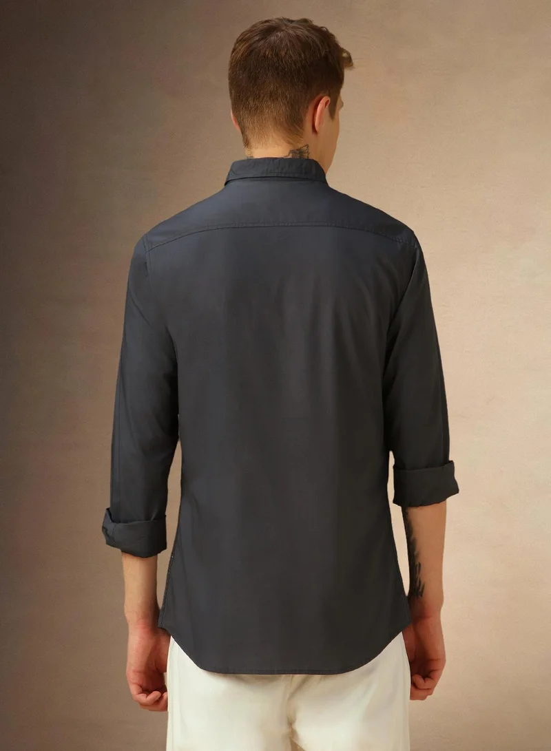 Dennis Lingo Grey Shirt For Men For Men