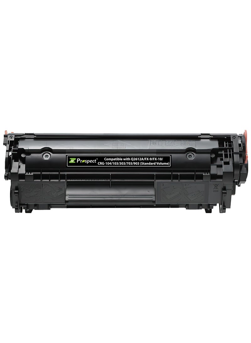 Prospect Toner 12A Q2612A Toner Cartridge Compatible with HP Q2612A for Laserjet 1010 1012 1015 1018 1020 1022 1022N 1022NW 3015 3020 3030 3050 3050 AIO 3052 3055 M1005 M1005 MFP M1319F MFP - Image 3