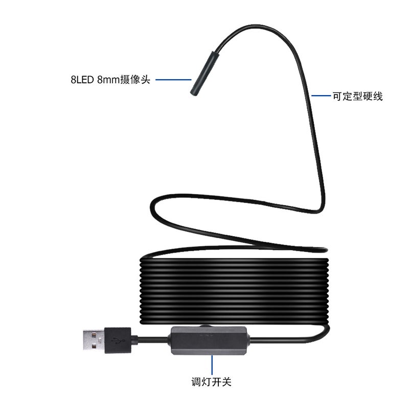 F150 Wireless HD Endoscope Camera – 8mm Probe for Mobile Devices - Image 4