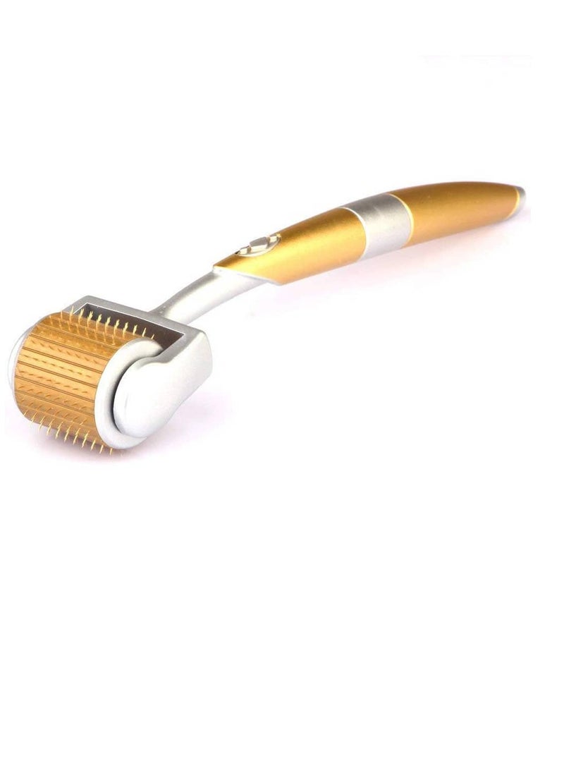 0.5mm Gold Micro Needle Derma Roller Facial Massager Skin Therapy Roller - pzsku/Z16615A586C89DAC58894Z/45/_/1737544489/c5f034eb-b600-49d3-ae53-324af7f92669