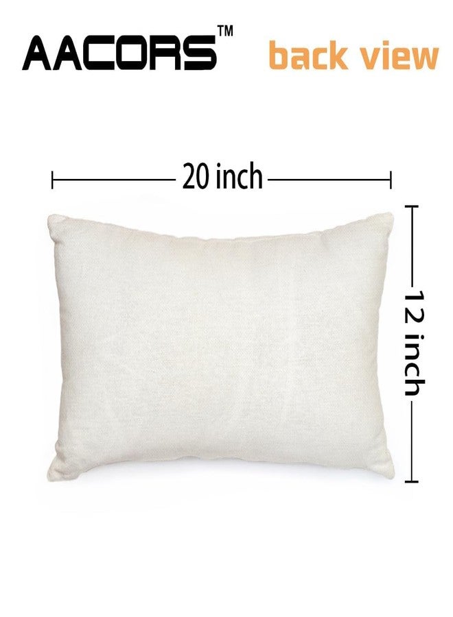 AACORS Valentine's Day Pillow Cover 12X20 Inch Red Heart Love Decor Holiday Farmhouse Pillow Case Gifts for Home Sofa Couch Decoration (Red) AA768-12 - Image 5
