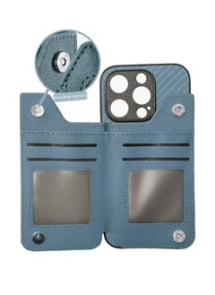 X-level iPhone 15 Pro Wallet Case Cover With 【RFID Blocking】Wallet Zipper Credit Card Phone Holder With Flip Camera Len Protector PU Leather Back Anti-Scratch Shockproof Cover For Women Men  - Image 4