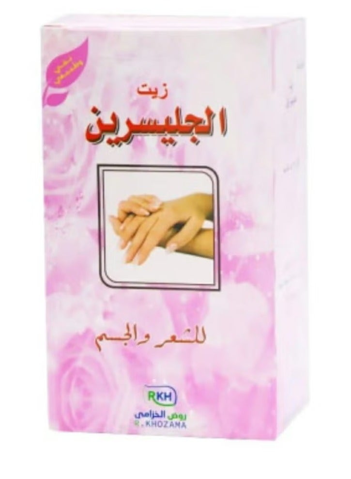 Glycerin oil for hair and skin care