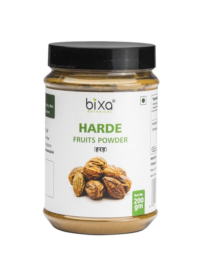 Bixa Botanical Harde Powder 200g | Terminalia Chebula/Haritaki | Kadukkai/Harar/Inknut For Healthy Digestion | Natural Rejuvenator & Anti- Oxidant | Relief Constipation & Gastric Troubles - Image 1