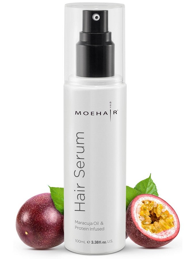 MOEHAIR Anti Frizz Hair Serum | Infused with Maracuja Oil and Protein | Hair Serum for Frizzy Hair | Paraben and Sulfate-Free Hair Smoothing Serum | For Strong and Silky Hair (3.38 Fl. Oz) - Image 1