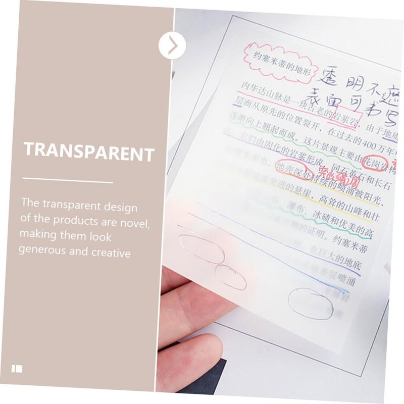Adhesive Note Pads 10pcs Memo Stickers for Office Writing Reminders Easy Organization - Image 5