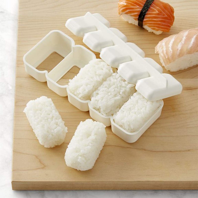 Happy Sales HSSM-ONGR5, Japanese Onigiri Mold Rectangular Sushi Press Nigiri Maker Rice Ball Mold Made in Japan - Image 3