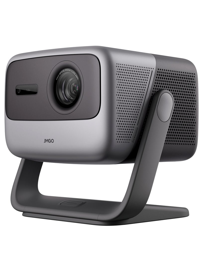 JMGO - JMGO N1 Pro Triple Laser Projector, 1080P FHD, Blu-Ray 3D, 4K Support, Portable, Android TV 11, Instant Keystone Correction, Dynaudio Speakers, Home Theater Experience - Image 1