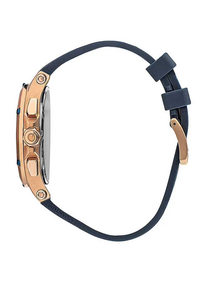 Quantum Men's Quartz Movement Watch, Chronograph Display and Silicone Strap - HNG905.499