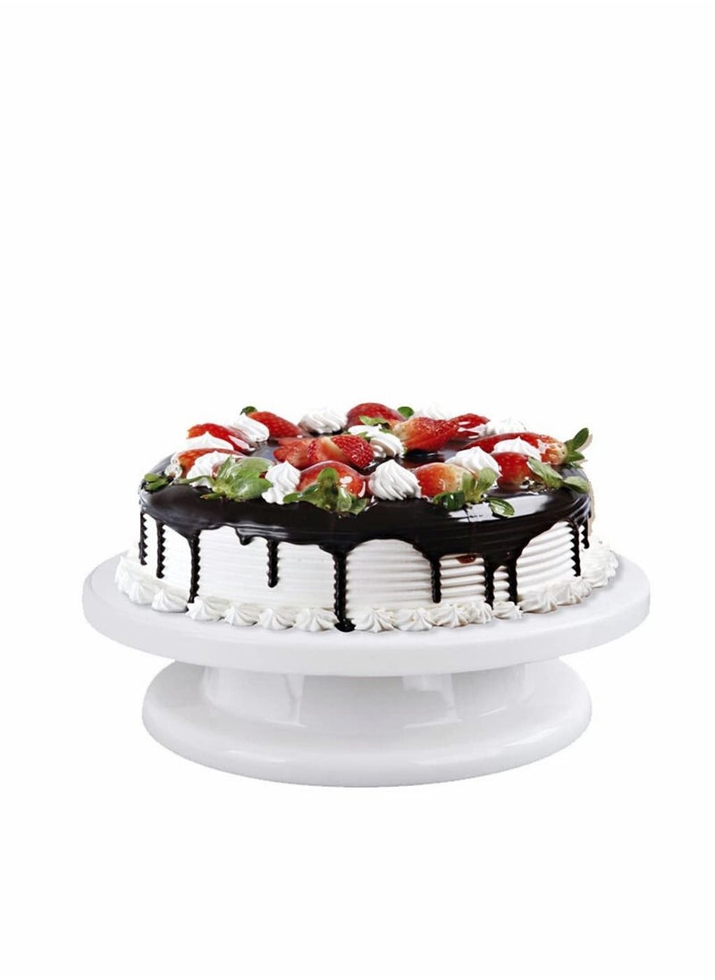 Excefore - Rotating Cake Turntable Stand, Cake Decorating Kit Baking Tools Cake Decorating Table Lightweight and Stable Cake Turntable DIY Decorating Turntable Cake Mould for Birthdays, Weddings - Image 1