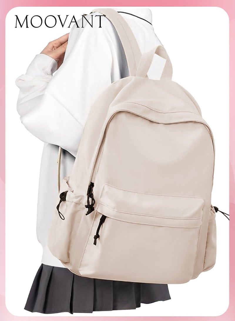 Moovant حقيبة ظهر كاجوال جديدة للجنسين متعددة الوظائف وخفيفة الوزن لحمل الكمبيوتر المحمول بسعة كبيرة وحقيبة مدرسية مقاومة للماء تناسب جميع المناسبات حقيبة سفر عصرية للعمل والتنقل والمدرسة - Image 1