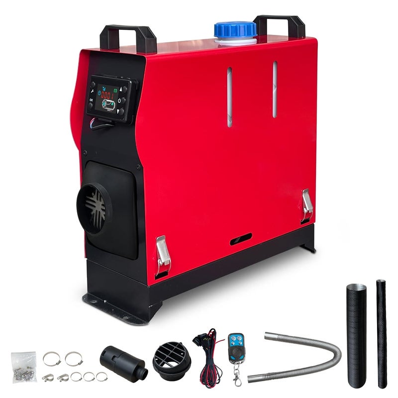 Triclicks Diesel Air Heater All in One 12V 5-8KW Parking Heater Diesel Night Heater with LCD Display Remote Control 5L Tank For Truck, Boat, Car Trailer, Motorhomes, Campervans, Caravas - Image 1