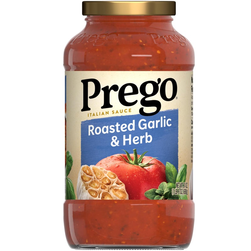 Prego Pasta Sauce Italian Tomato Sauce with Roasted Garlic  Herbs 24 Ounce Jar - Image 3