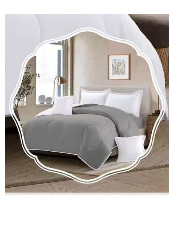 Blue Sky two-sided quilt set, two-sided mattress, consisting of 6 pieces, quilt with 6-piece filling, 100% microfiber, quilt size 230X250 cm  - Image 3