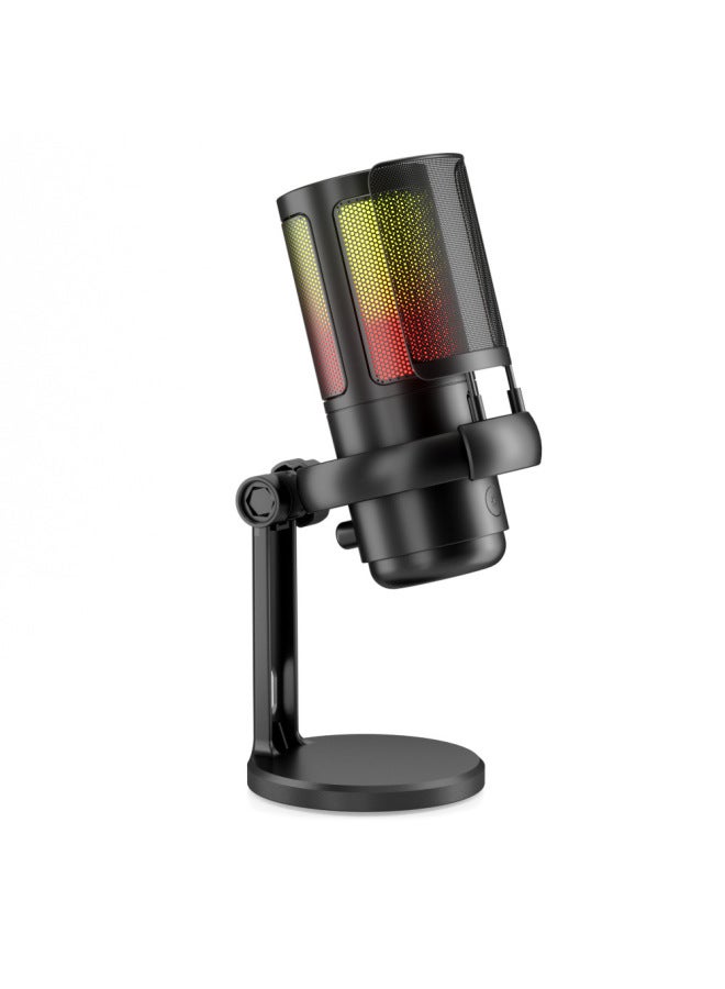 يو إس بي ميكروفون USB للهواتف المحمولة، كاريوكي، التسجيل، المؤتمرات، الكمبيوتر، ألعاب الإلكترونية، ميكروفون مكثف احترافي - Image 1