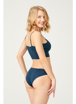 COTTONHILL Basic Non-Marking Laser Cut Women's Bikini Panties 5 Pack - 2  - Image 5