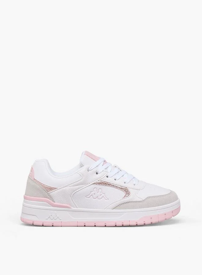 Kappa WHITE Women Lace-Up Sports Shoes for Women | Best Price UAE