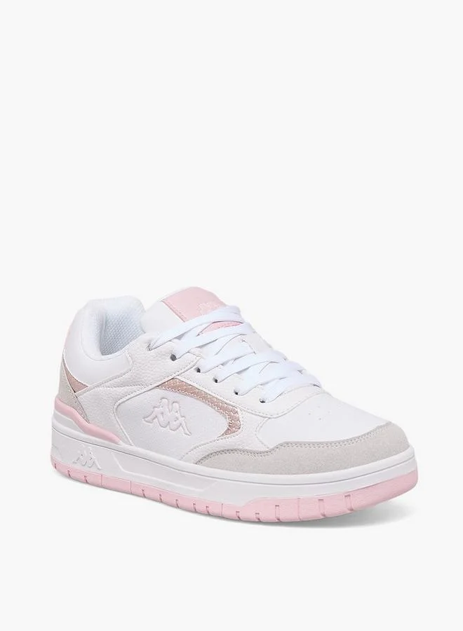 Kappa WHITE Women Lace-Up Sports Shoes for Women | Best Price UAE