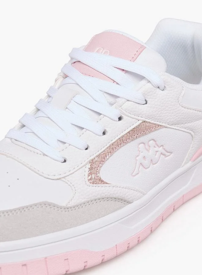 Kappa WHITE Women Lace-Up Sports Shoes for Women | Best Price UAE
