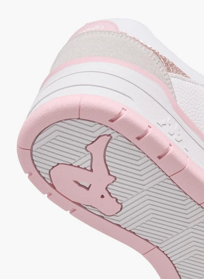 Kappa WHITE Women Lace-Up Sports Shoes for Women | Best Price UAE