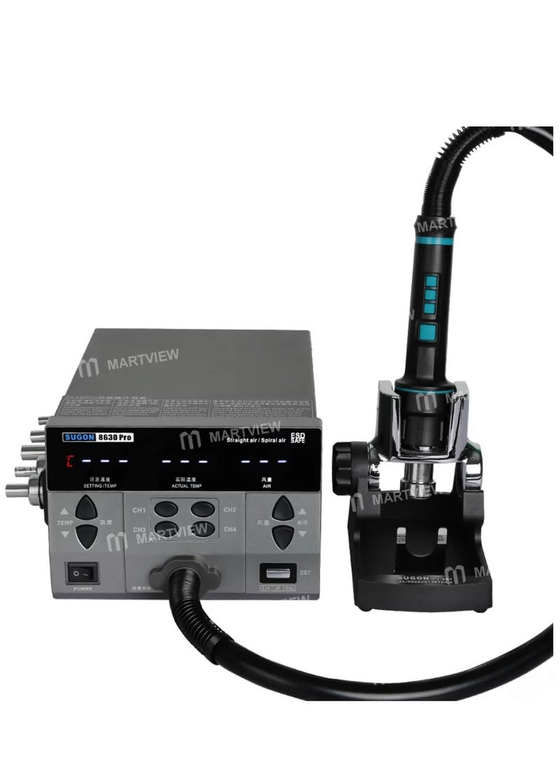 Generic - Sugon 8630Pro 1300W Intelligent Digital Display Hot Air Gun BGA Desoldering Rework Station - Image 1