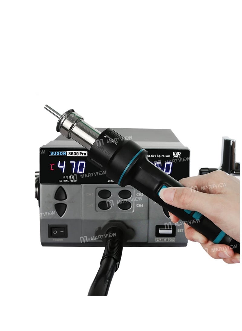 Generic - Sugon 8630Pro 1300W Intelligent Digital Display Hot Air Gun BGA Desoldering Rework Station - Image 1