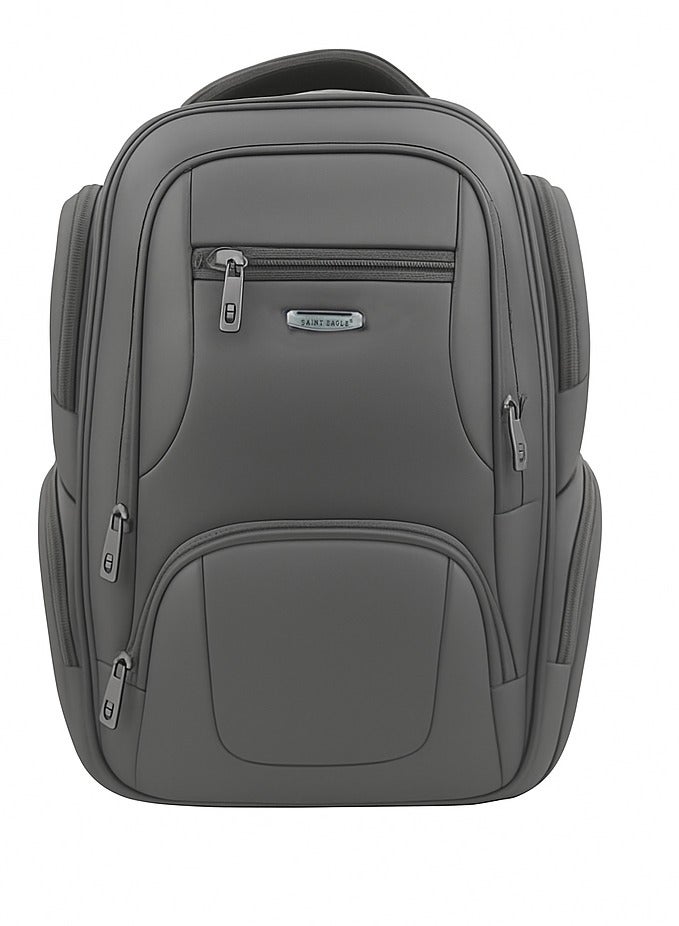 Saint Eagle Premium Laptop Backpack – Water-Resistant Travel & School Bag with USB Port and Multi-Compartment Organizer - Image 3