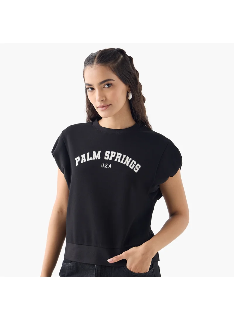 2Xtremz 2Xtremz Typographic Print T-shirt