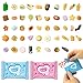 CIYOJA 50 Pack Mini Food Blind Bags for Kids Small Dollhouse Accessories Party Favors Set with Tiny Resin Food Toys Perfect for Pretend Cooking Games Miniature Kitchen Play Collecting - Image 2