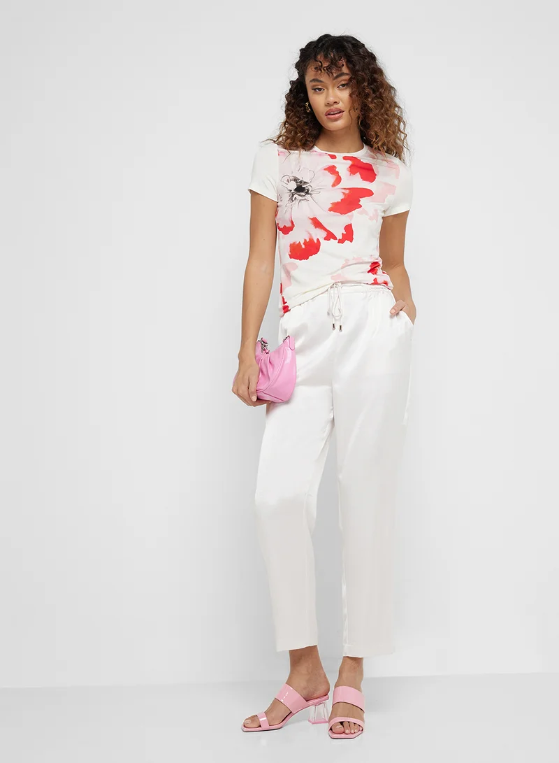 Ted Baker Printed Crew Neck T-Shirt