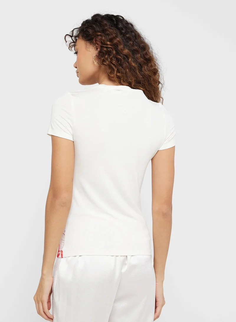 Ted Baker Printed Crew Neck T-Shirt