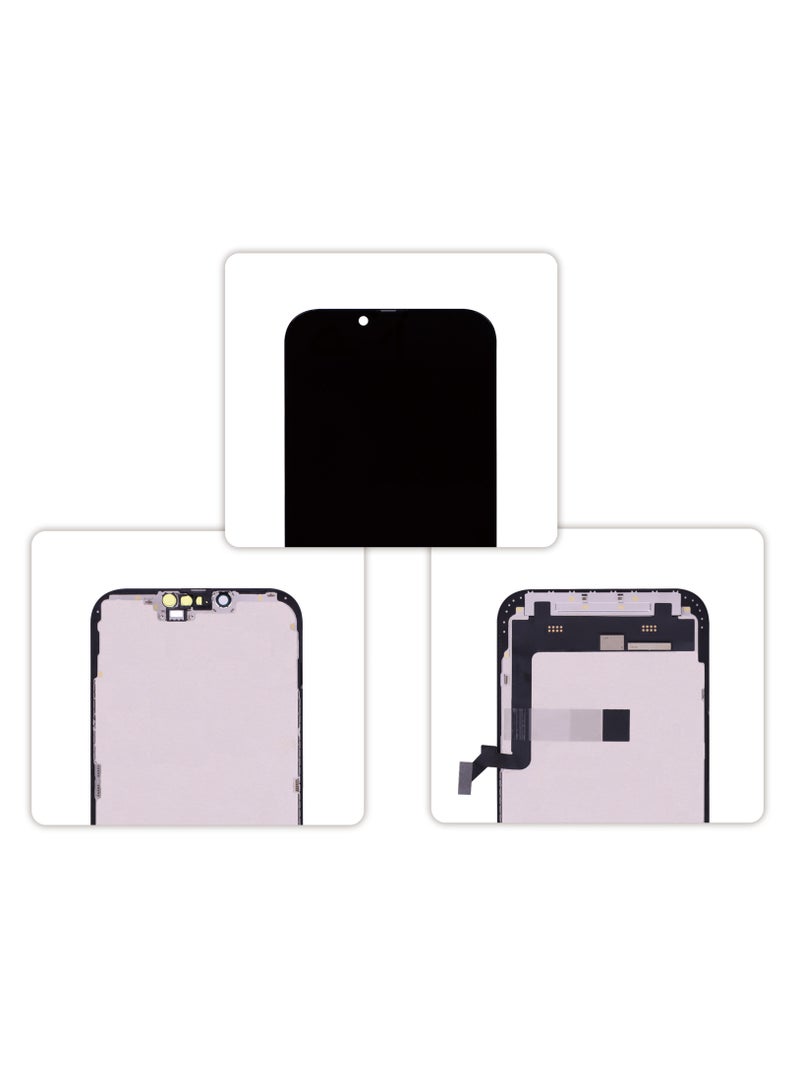 فلاي سي دي اي  For iP 14 Plus Soft OLED IC Removable, LCD Display Screen Replacement Kit with Installation Tools, High Brightness, Wide Color Gamut, Mobile Phone Repair Parts - Image 4