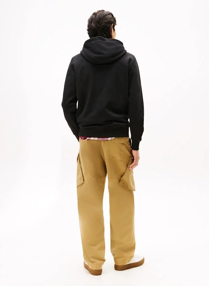 TOMMY HILFIGER Flag Graphic Drawstring Hoody