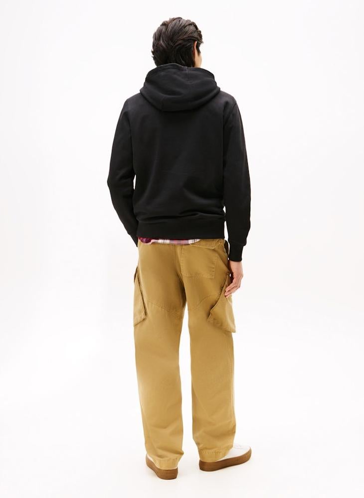 TOMMY HILFIGER Flag Graphic Drawstring Hoody - Image 2