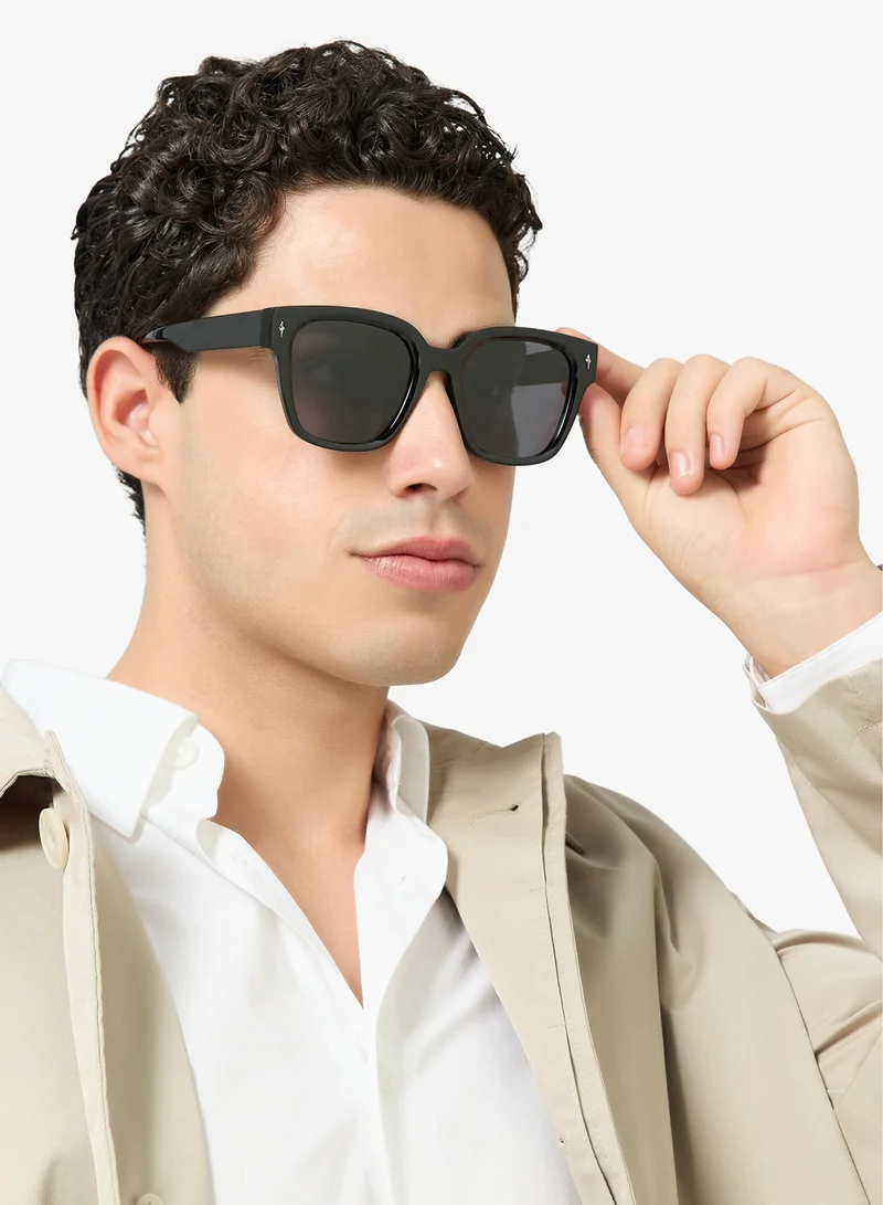 Robert Wood  Polarized Lens Oversized Square Sunglasses for Men | Best Price UAE