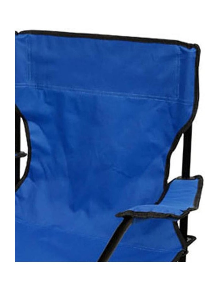 Executive LLC Beach Chair Stable Balance Comfortable Sitting Foldable Camping Chair for Adults for Vacations(Blue) For Adult  - Image 5