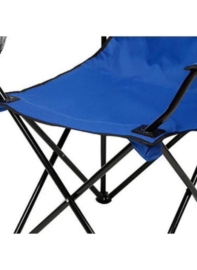 Executive LLC Beach Chair Stable Balance Comfortable Sitting Foldable Camping Chair for Adults for Vacations(Blue) For Adult  - Image 4
