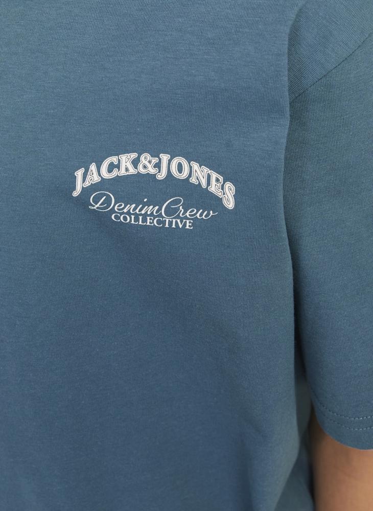 Jack & Jones Junior - Kids Logo Crew Neck T-Shirts - Image 1