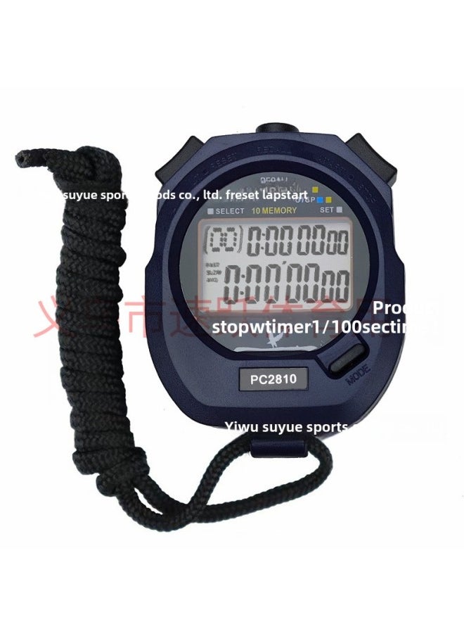 Generic - Tianfu PC Stopwatch Running Timer Double Row 10 Track 3 Row 30 Track 60 Track Professional Track And Field Referee Running Stopwatch-Display Accuracy:Pc100d Three Rows 100 Channels - Image 1