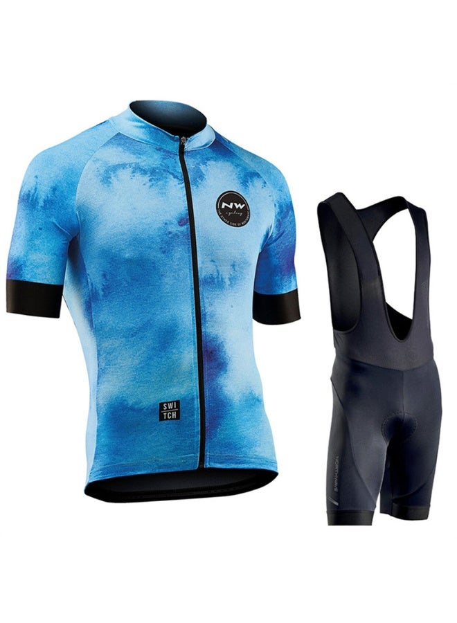 KUYING GR New Summer Outdoor Sunscreen Moisture Absorption Quick Drying Bicycle Women's Cycling Clothing Set  - Image 1