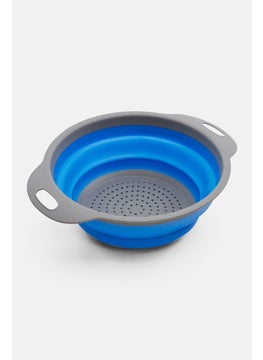 Blue Collapsible Colander With Handles, Blue - pzsku/Z1663494241B33A60CE57Z/45/_/1740489878/80a6a539-03ba-4ab5-90aa-08a73a52d853