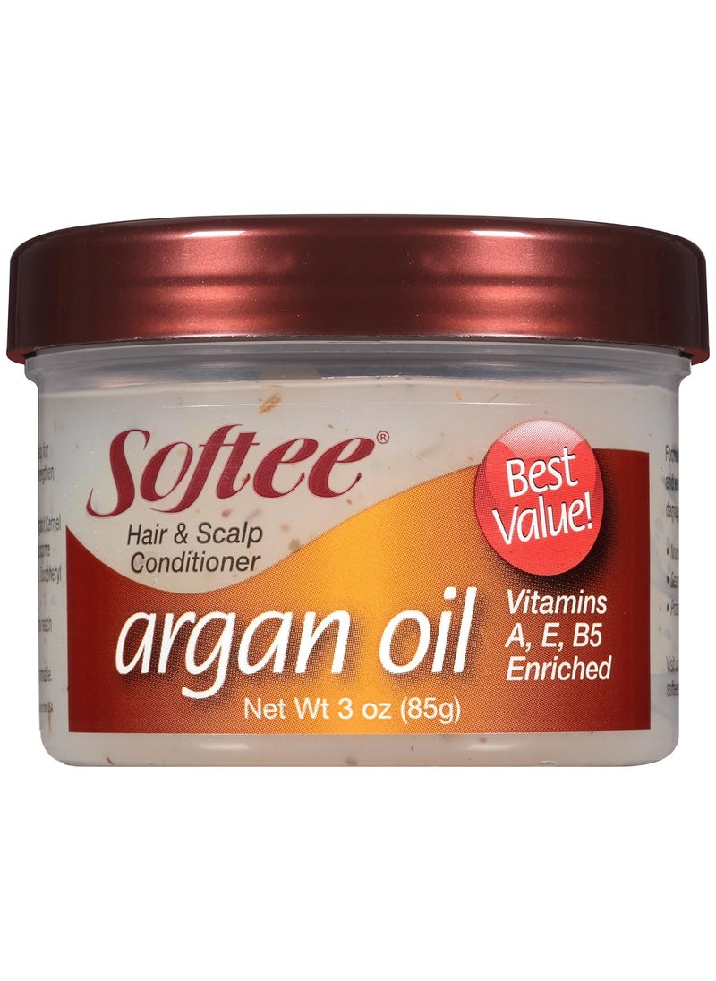 Softee Softee Hair and Scalp Conditioner Argan Oil 3 Ounce 
