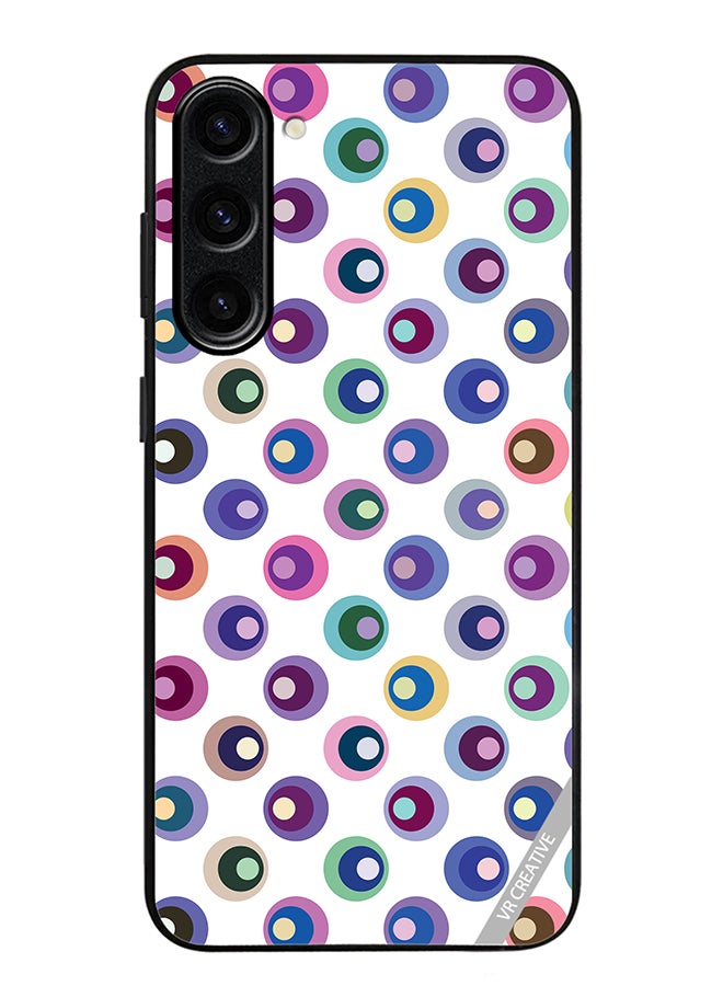 VR CREATIVE Protective Case Cover For Samsung Galaxy S24 Mix Pattern Design Multicolour - Image 1